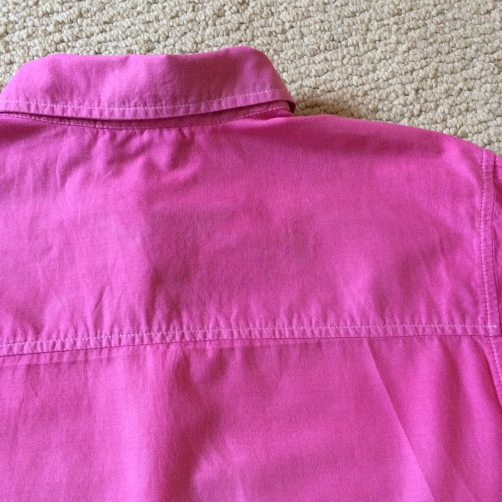 Vintage Gradient Button Down Shirt - image 4